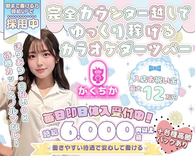 【学芸大学】がくちかのガールズバー体入