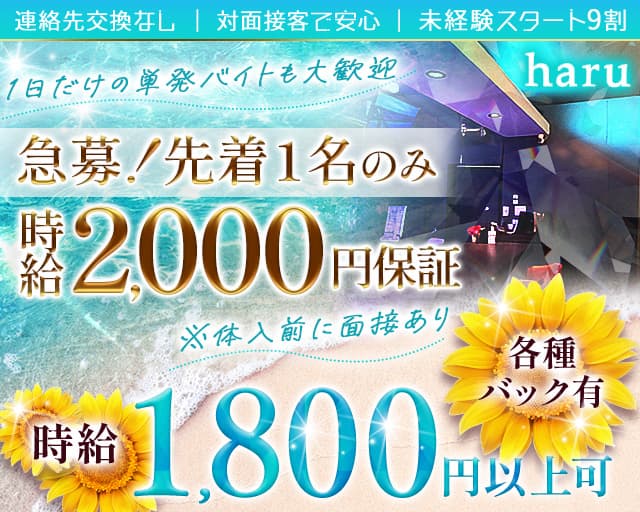 haru（ハル）のスナック体入