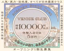 VENICE CLUB（ヴェニス クラブ）【公式体入・求人情報】 バナー