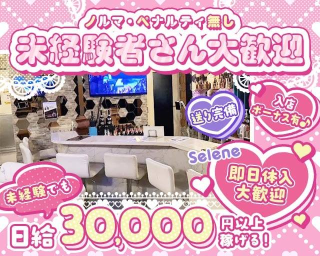 Bar Selene（セレネ）(新橋ガールズバー)の求人・体験入店情報