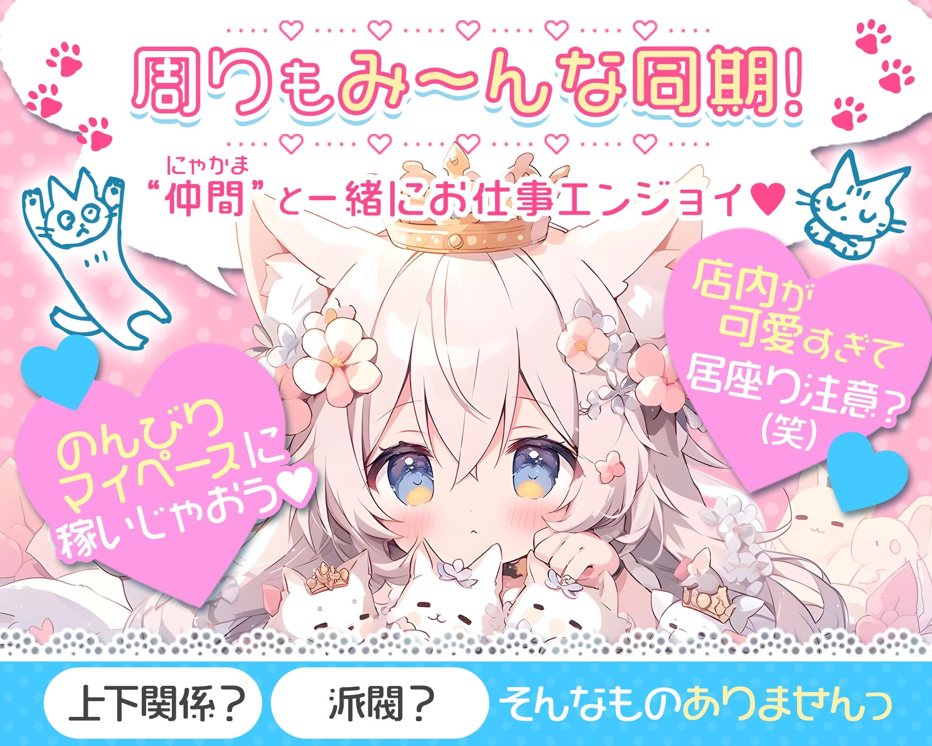 【江坂】#ねこはじ - ねこはじめました - TOP画像②