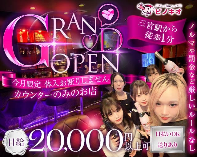 Bar ピノキオ バナー