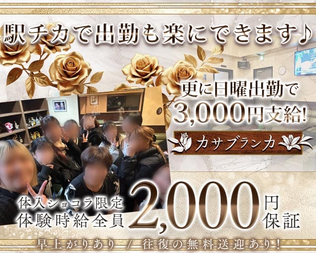 カサブランカ(西条スナック)の求人・体験入店情報