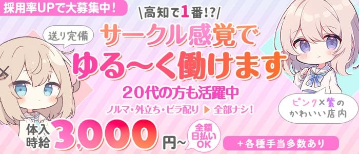 ドルチェガールズ 高知(追手筋ガールズバー)の求人・体験入店情報