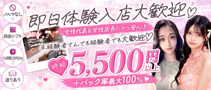 【昼・夜・朝】Girl's bar ピタラビ(歌舞伎町ガールズバー)の求人・体験入店情報