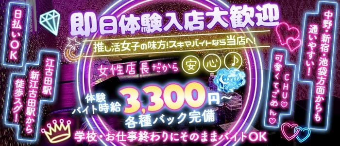 Amuse（アミューズ） 練馬ガールズバー 即日体入募集バナー