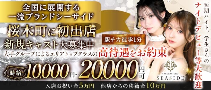 桜木町SEASIDE（シーサイド）(桜木町キャバクラ)の求人・体験入店情報
