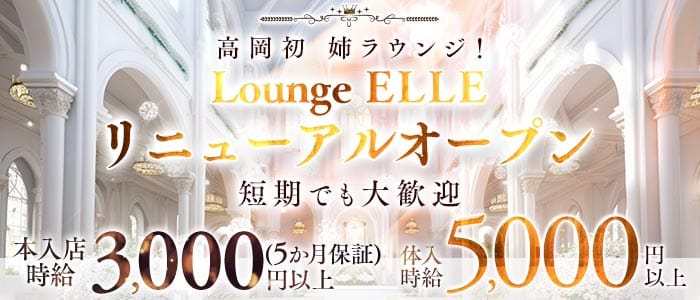 ELLE（エル）(高岡キャバクラ)の求人・体験入店情報