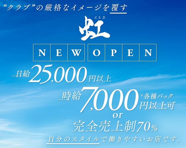 くらぶ虹（ニジ）のクラブ体入