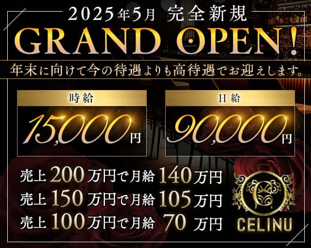 【水戸】CLUB SELINU（セリーヌ）のキャバクラ体入