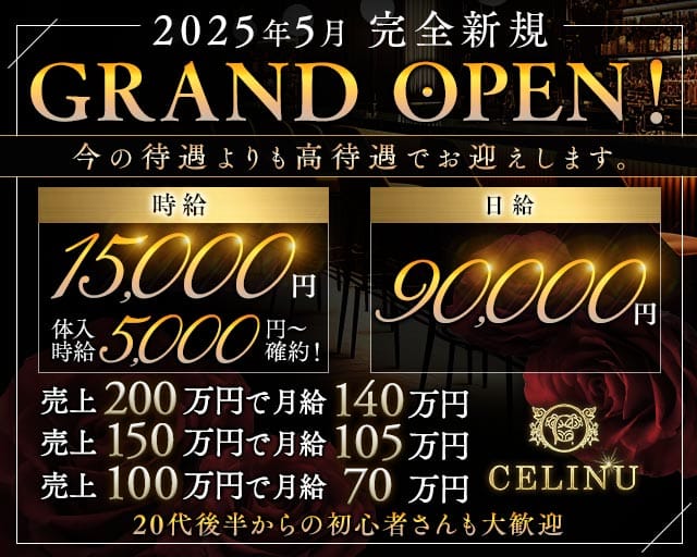 【水戸】CLUB SELINU（セリーヌ）のキャバクラ体入