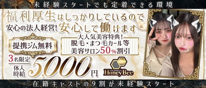 Girls bar Honey Bee（ハニービー）(富士ガールズバー)の求人・体験入店情報
