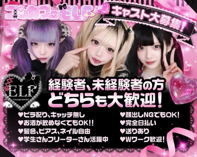 ELF（えるふ）のガールズバー体入