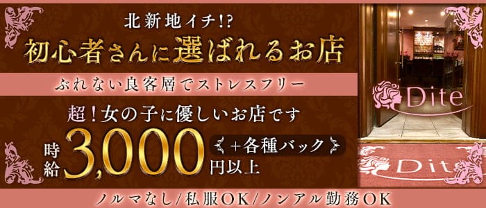 Dite（ディーテ）(北新地スナック)の求人・体験入店情報