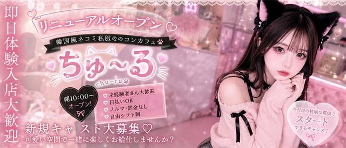 ガールズバー ちゅ～る 湘南台ガールズバー 即日体入募集バナー