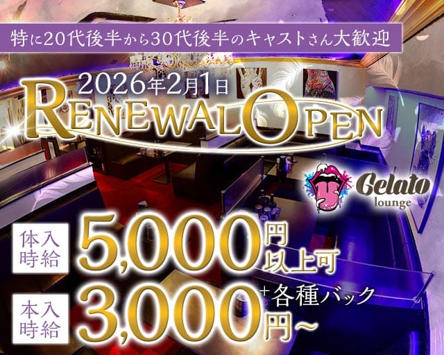 Gelato（ジェラート） バナー