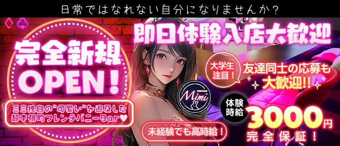 Girl’s Bar Mimi（ミミ）(千葉ガールズバー)の求人・体験入店情報