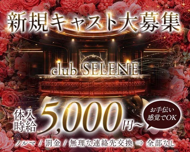 club SELENE（セレネ）(福山キャバクラ)の求人・体験入店情報