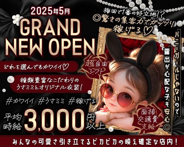 コンカフェ MissBunny（ミスバニー）(梅田ガールズバー)の求人・体験入店情報