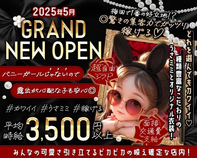 コンカフェ MissBunny（ミスバニー）(梅田ガールズバー)の求人・体験入店情報