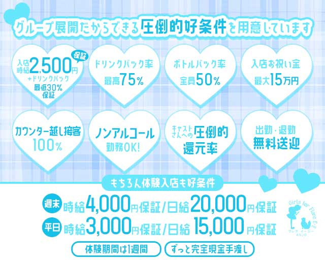 Flare E･Z ANJO（フレアイージー）のガールズバー体入