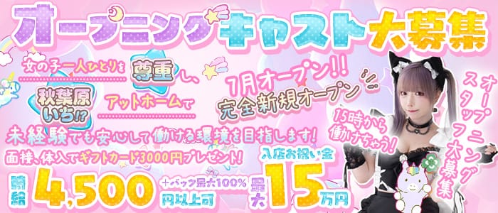 【夕・夜】LiLi Pet（りりぺっと） 秋葉原ガールズバー 未経験募集バナー