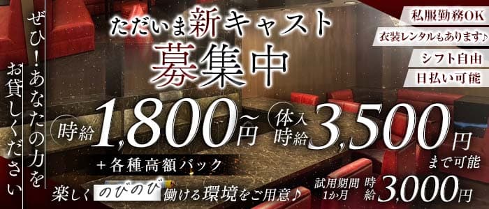 Muse（ミューズ）(都城スナック)の求人・体験入店情報