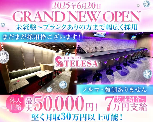TELESA（テレサ）のガールズバー体入