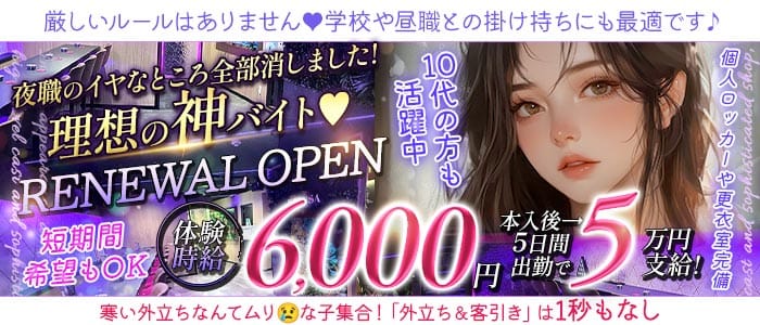 Girl&rsquo;s Bar TELESA（テレサ） 千葉ガールズバー 未経験募集バナー
