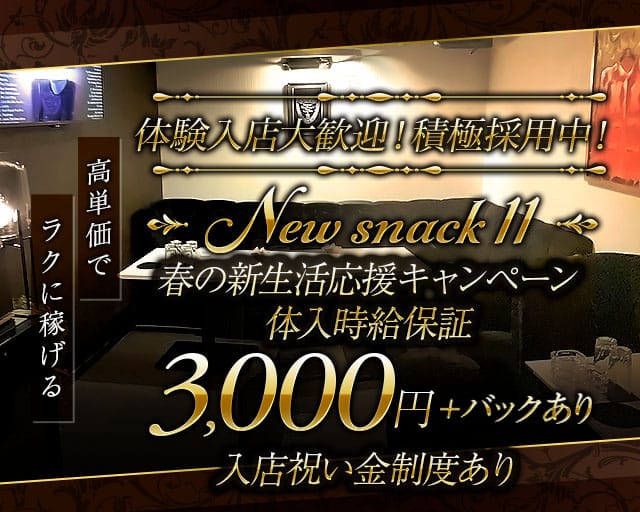 snack 11（イレブン）(すすきのスナック)の求人・体験入店情報