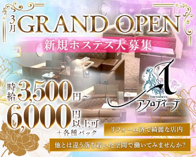 member's アフロディーテのクラブ体入