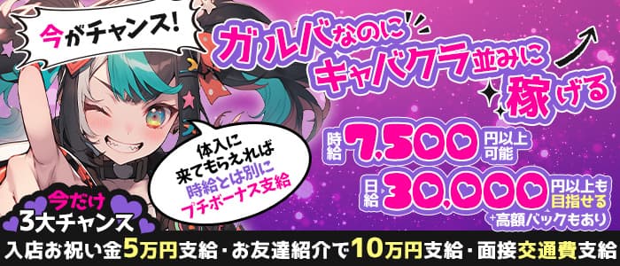 【稲田堤】BAR WOLF GIRLS（ウルフガールズ） 溝の口ガールズバー 未経験募集バナー