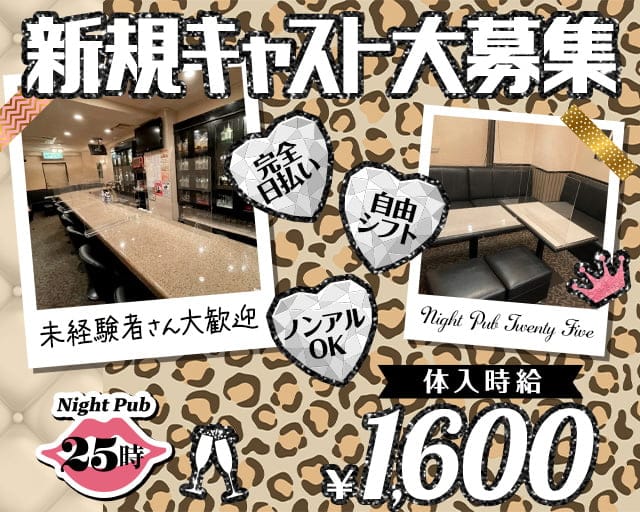ナイトパブ25時のスナック体入