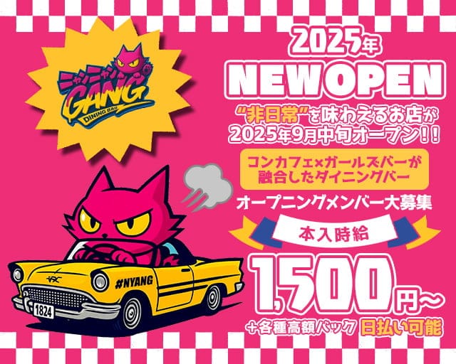 NYAN NYAN GANG（ニャン ニャン ギャング）のガールズバー体入