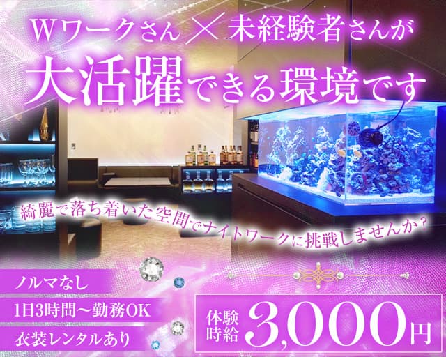 【宇都宮駅東口】CLUB　栞（シオリ）の姉キャバ・半熟キャバ体入