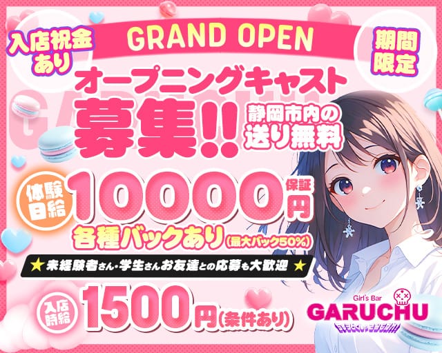 Girl‘sBarちゅうどくしゃ きみもなれ GARUCHUのガールズバー体入