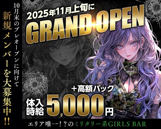 Army（アーミー）のガールズバー体入