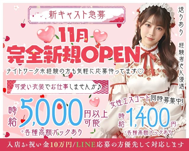 【桜木町】Lunaria（ルナリア）(桜木町ガールズバー)の求人・体験入店情報