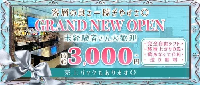 Garden（ガーデン）(梅田ガールズバー)の求人・体験入店情報