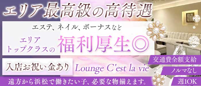 Lounge C'est la vie（セ・ラヴィ）(浜松ラウンジ)の求人・体験入店情報