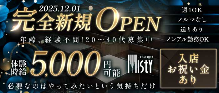 Lounge Misty（ミスティー）(浜松ラウンジ)の求人・体験入店情報