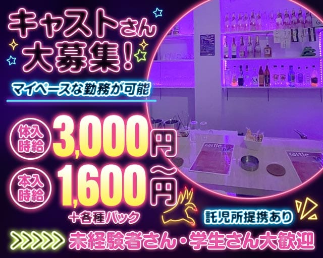 Castle（キャッスル）(行橋ガールズバー)の求人・体験入店情報