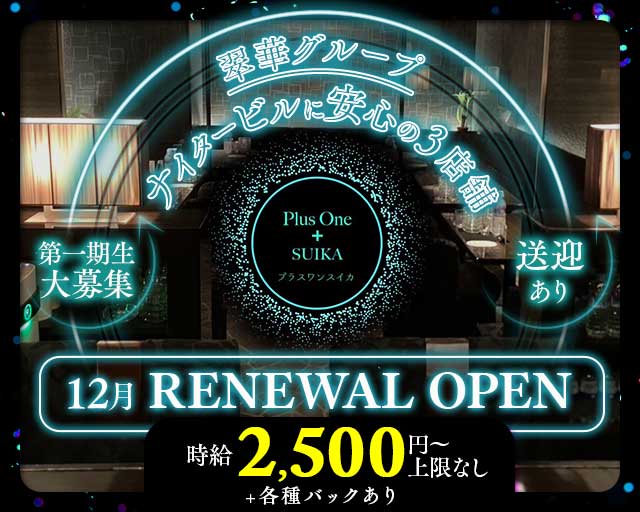 Plus One SUIKA（プラスワンスイカ）のラウンジ体入