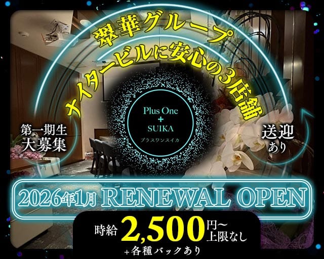 Plus One SUIKA（プラスワンスイカ）のラウンジ体入