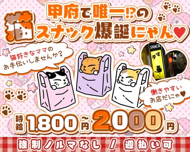 すなっく タマ=^_^=のスナック体入