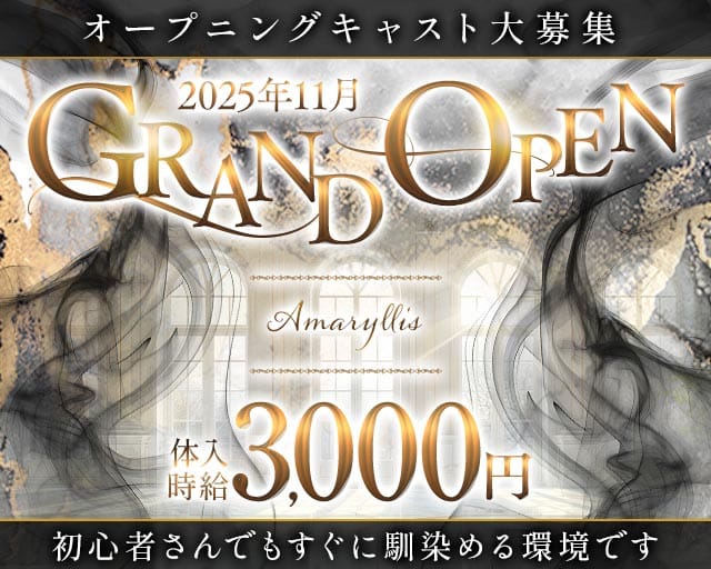 Amaryllis（アマリリス）のスナック体入