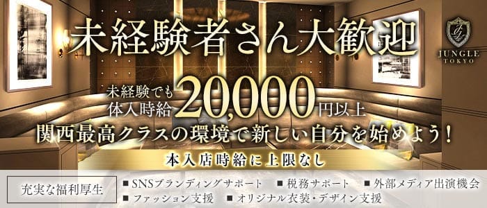 JUNGLE TOKYO 北新地（ジャングル トウキョウ）(北新地キャバクラ)の求人・体験入店情報