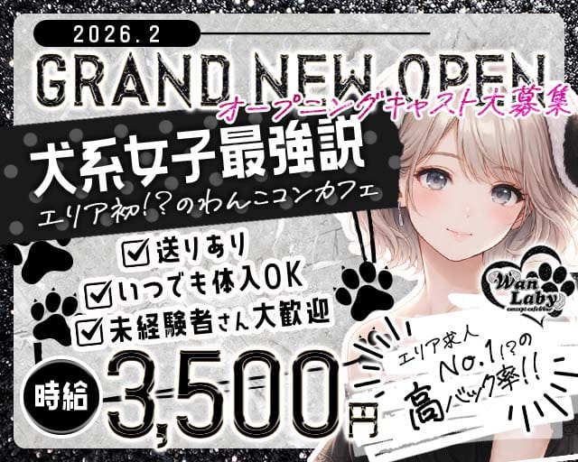 コンカフェ WanLaby（ワンラビ）のガールズバー体入