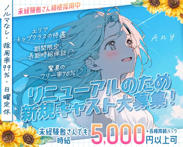 Any（エニー）のキャバクラ体入