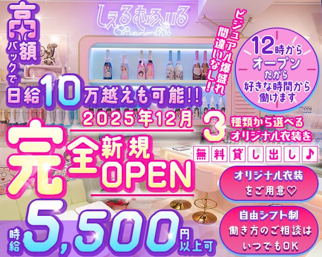 【昼・夜】しぇるむふぃるのガールズバー体入